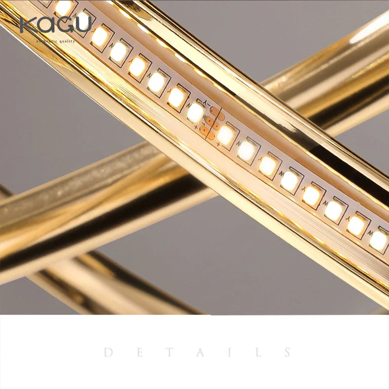 Afralia™ Modern Dimmable LED Chandelier Pendant Light for Home Decor