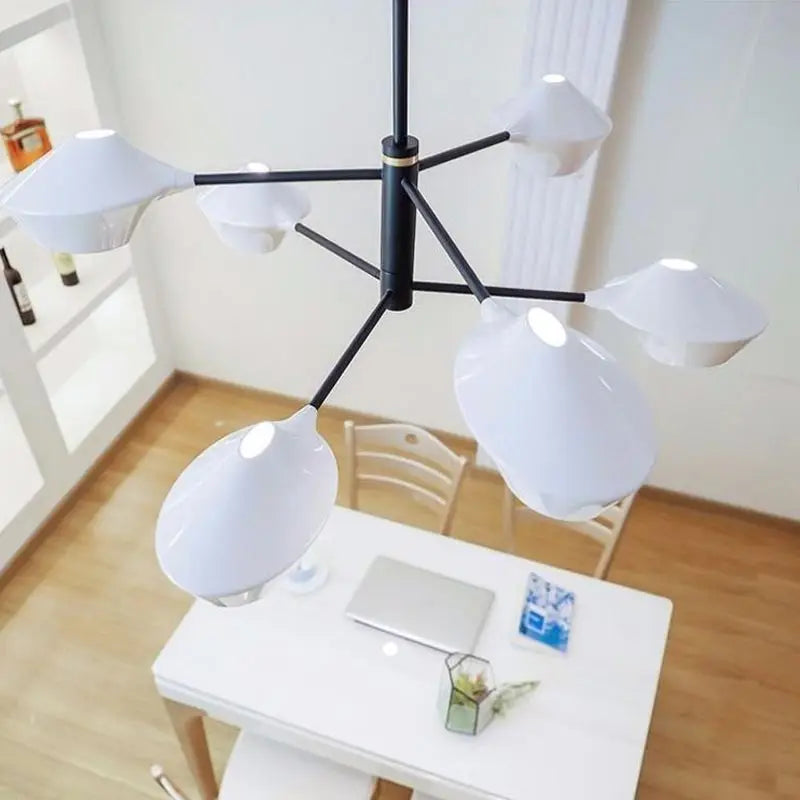 Afralia™ Modern LED Chandelier: Nordic Design Ceiling Light for Bedroom, Living Room, Kitchen, Dining Room