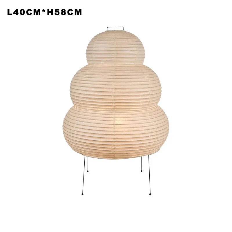 Afralia™ Japanese Style Paper Floor Lamp for Home Décor and Lighting
