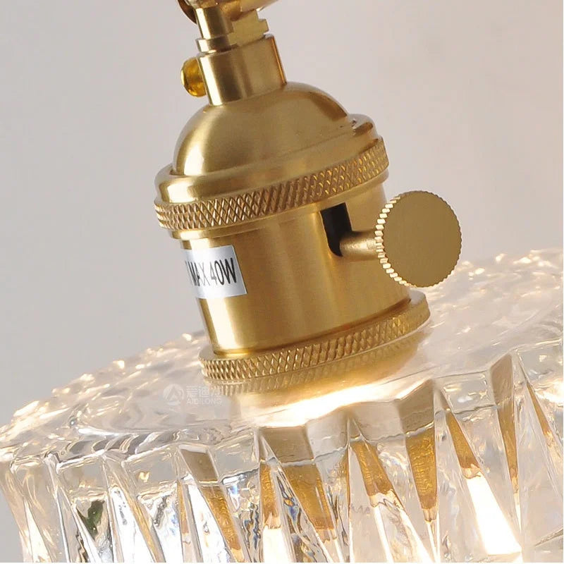 Afralia™ Brass E27 LED Wall Sconce Pull Chain Switch Stair Light Fixtures
