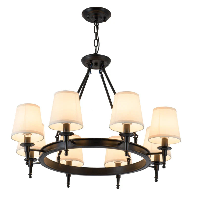 Afralia™ Retro Iron Pendant Lamp Classic Design Lighting Fixture