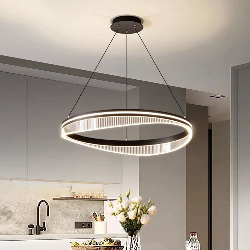 Afralia™ Modern Pendant Chandelier for Living Room Ceiling Lighting