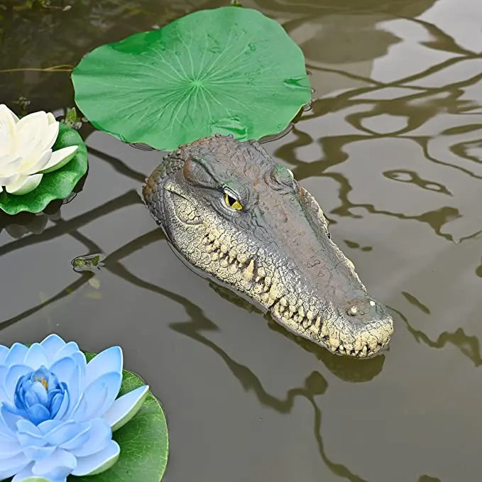 Afralia™ Garden Water Floating Animal Statue Crafts for Outdoor Decor and Pond Decoration