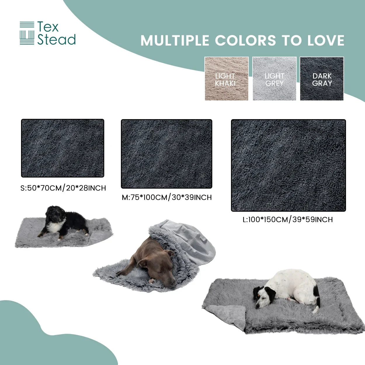 Afralia™ Shaggy Plush Dog Blanket: Soft Washable Pet Blanket for Dogs & Cats