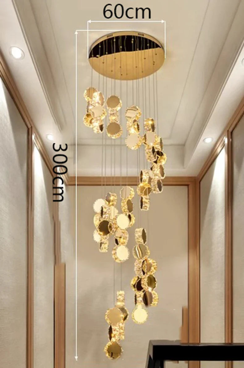 Afralia™ LED Chandeliers for Modern Home Decor and Living Room Lighting