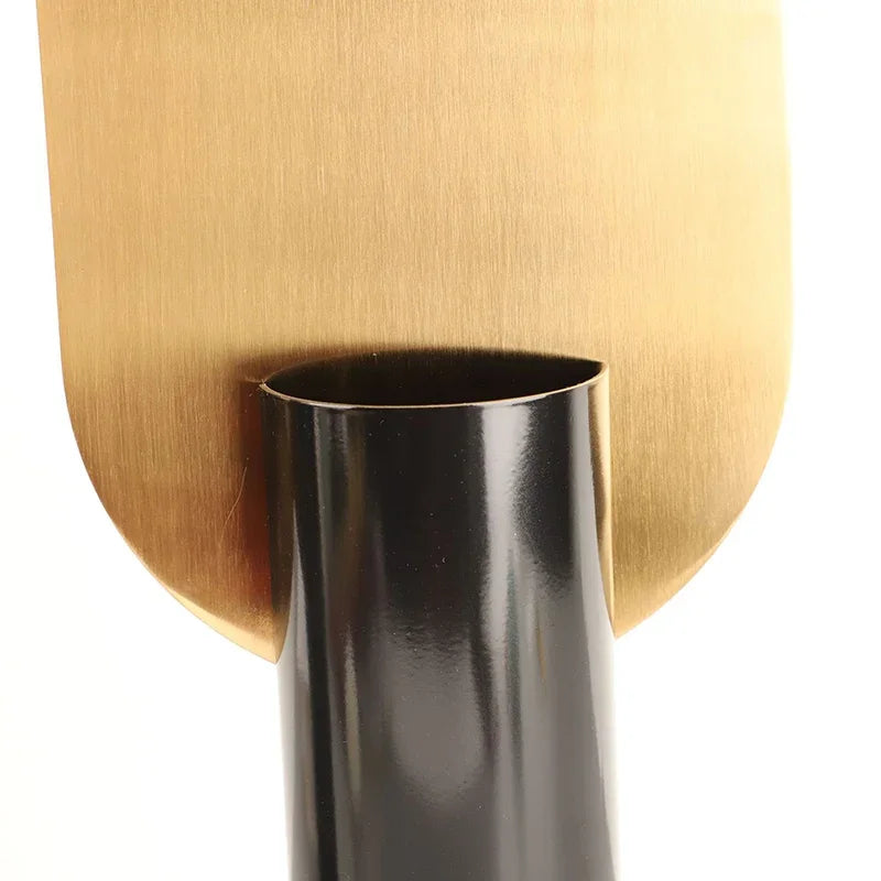 Afralia™ Geometric Cylinder Vase with Artificial Flowers - Modern Home Decor