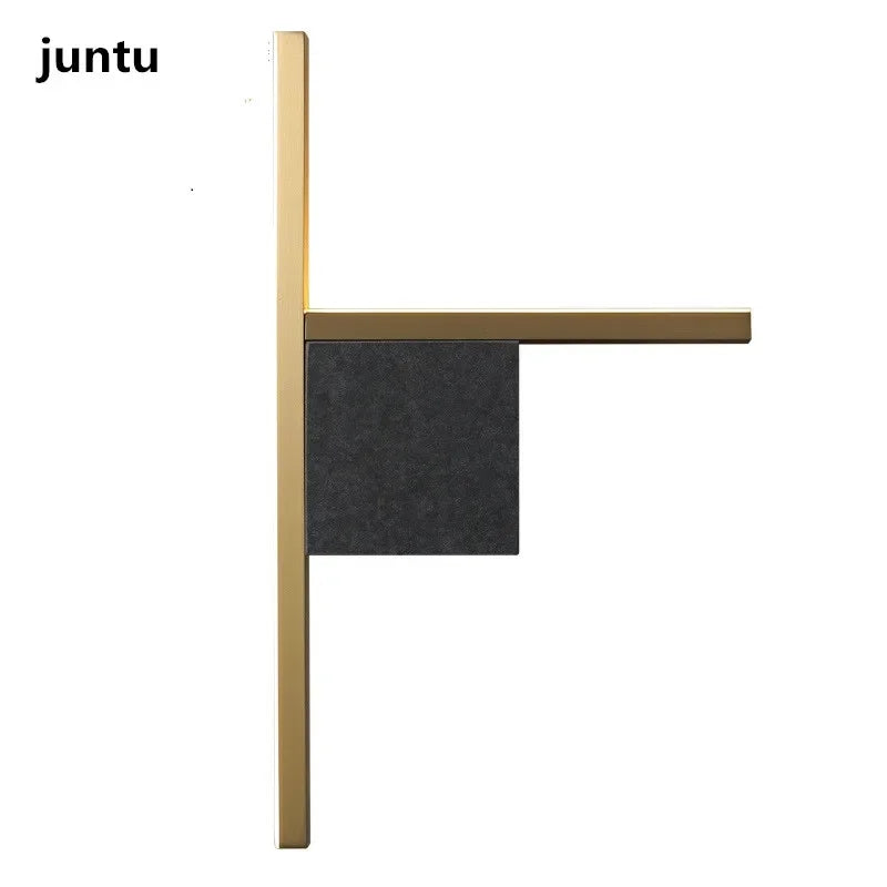 Afralia™ Luxury Villa Wall-mounted Copper Black Brass Wall Lamp for Living Room & Bedroom