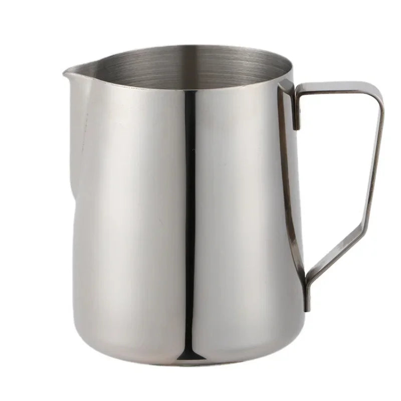 Afralia™ Barista Stainless Steel Milk Frothing Jug Latte Art Flower Cup