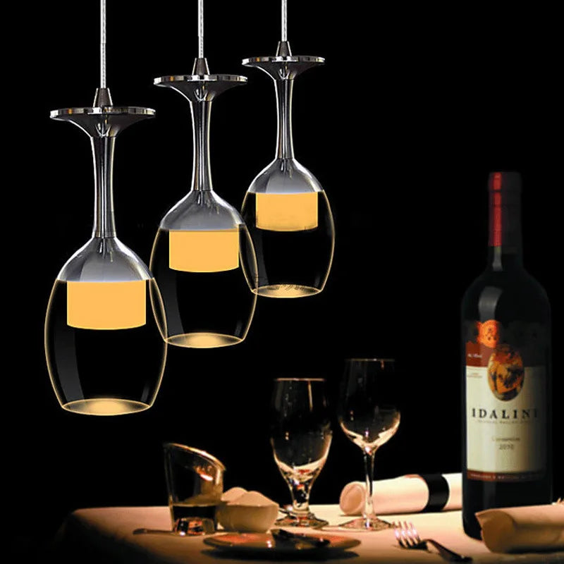 Afralia™ Modern LED Pendant Lamp for Living Dining Kitchen Indoor Decoration