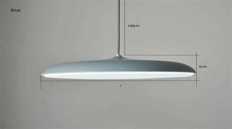 Afralia™ UFO Metal Pendant Light Modern Design for Kitchen Living Room