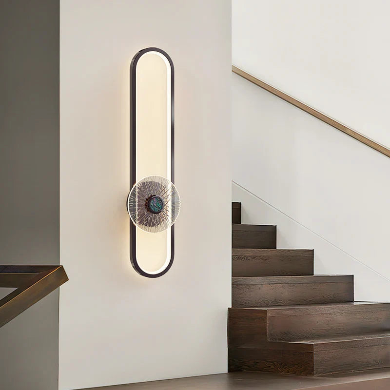 Afralia™ LED Strip Wall Light: Modern Indoor Decor Lighting Fixture