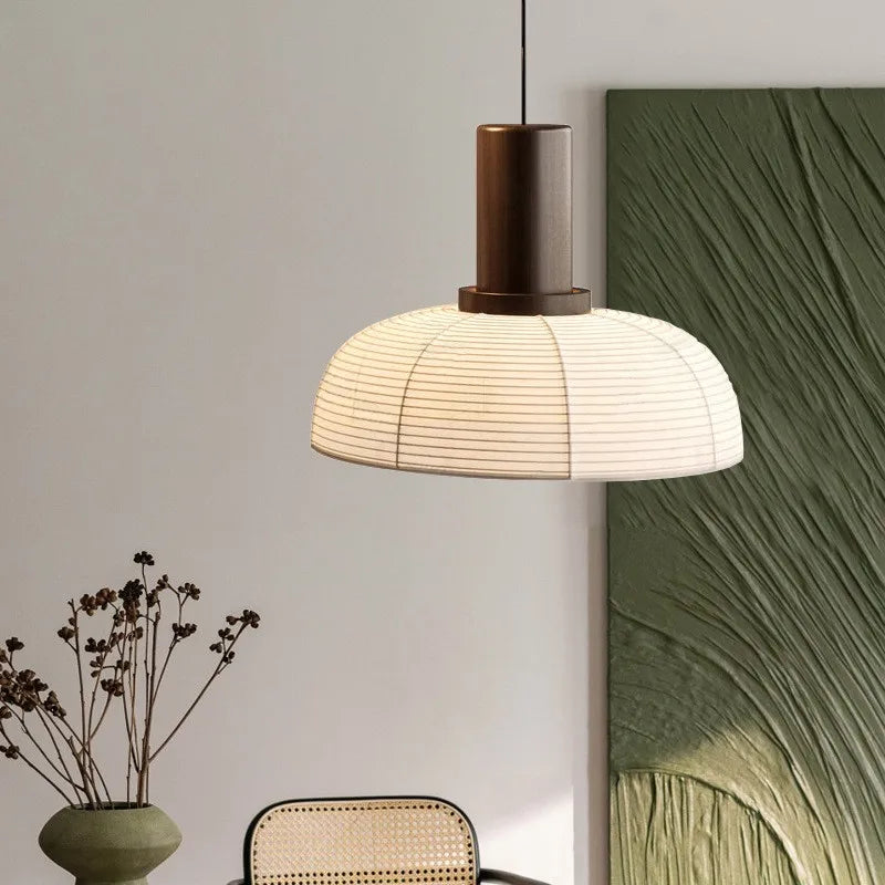 Afralia™ Wabi Sabi Style LED Pendant Light - Minimalist Hanging Fixture