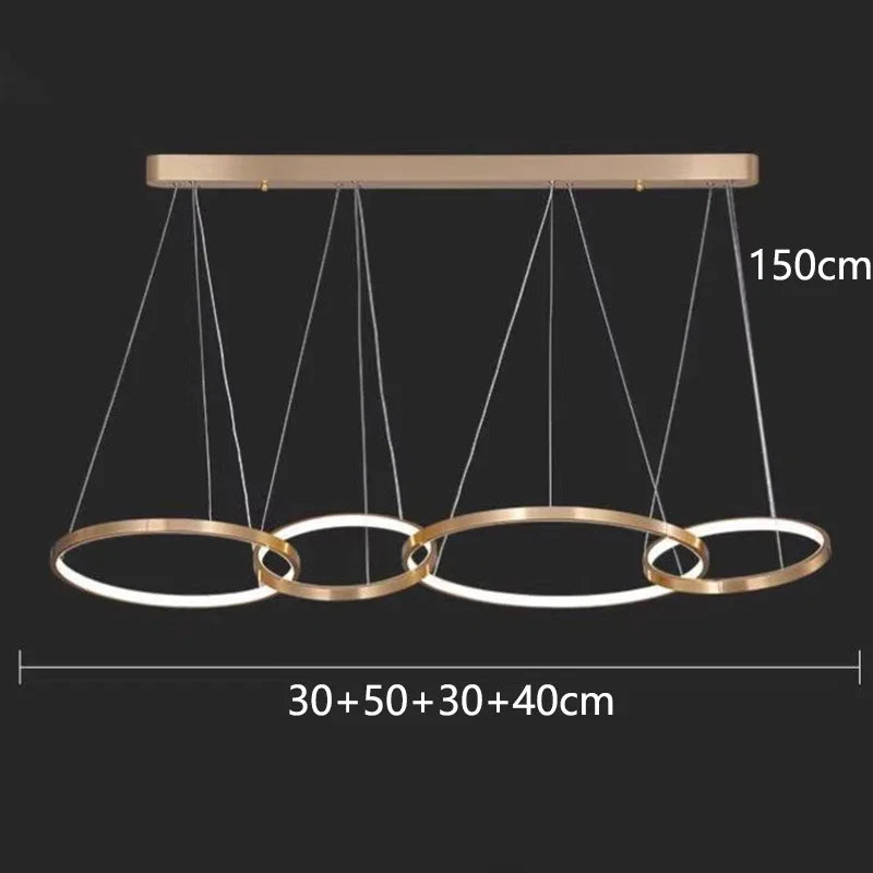 Afralia™ Modern LED Pendant Light Chandeliers for Living Room Dining Room Lighting