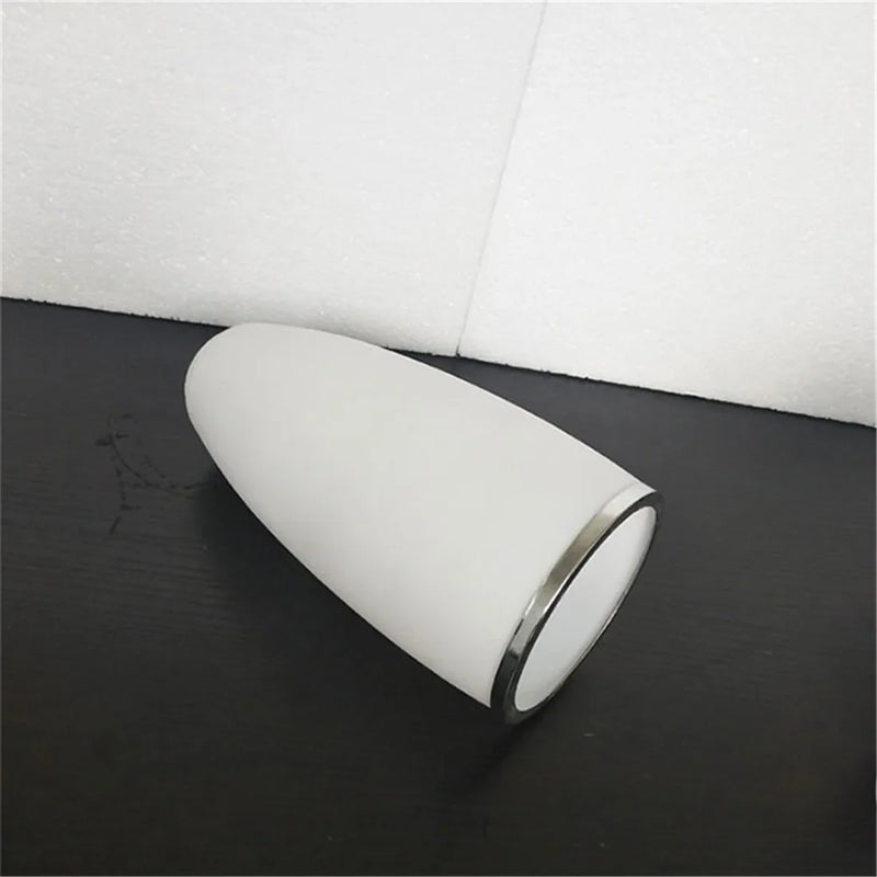 Afralia™ Matte White Glass Shade for E26 E27 Pendant Light