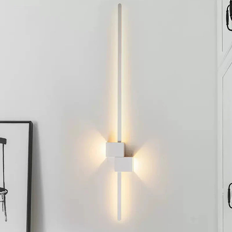 Afralia™ Modern LED Wall Lamp for Home Bedroom Living Room Hotel Sconce