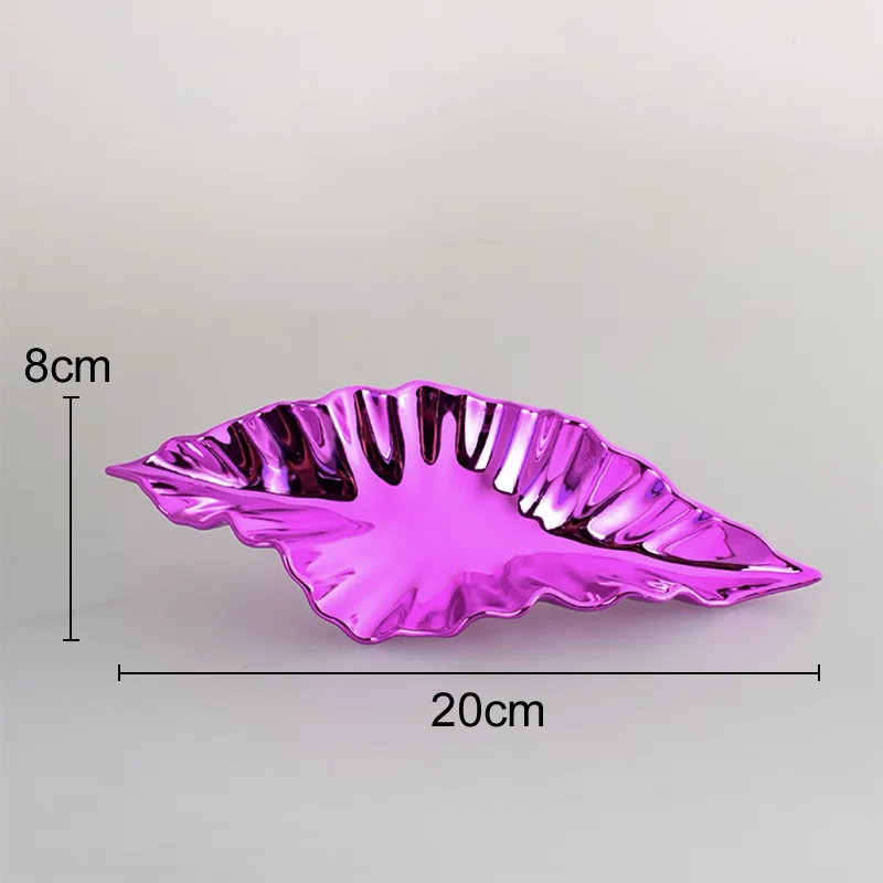 Afralia™ Metal Leaves Wall Hanging Set for Stylish Living Room Decor