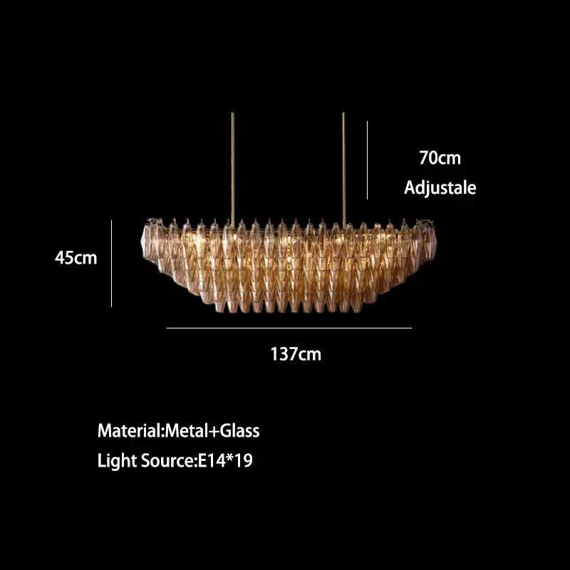 Afralia™ Classical Large Copper Hanging Ceiling Lamps for Luxury Home Decor