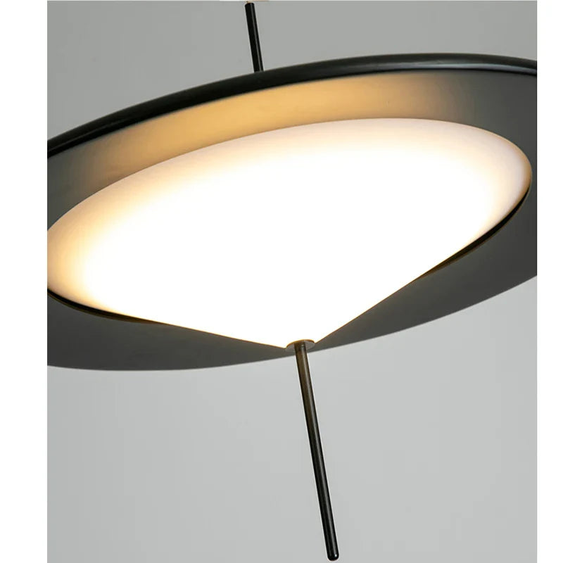 Afralia™ Designer UFO Chandelier 10W Modern Indoor Living Room Lamp