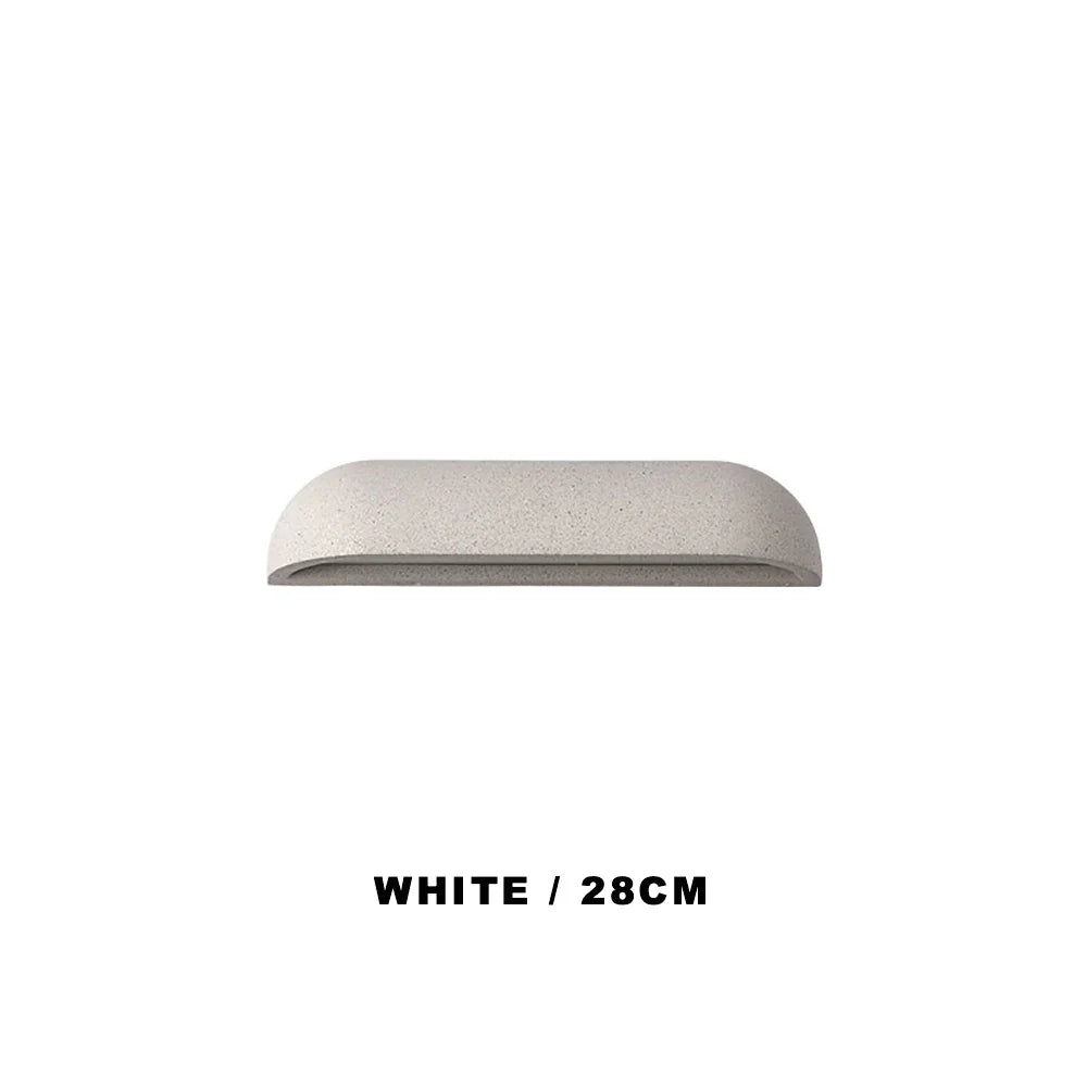 Afralia™ LED Outdoor Wall Lamp for Japanese Garden Stone Travertine Decoration