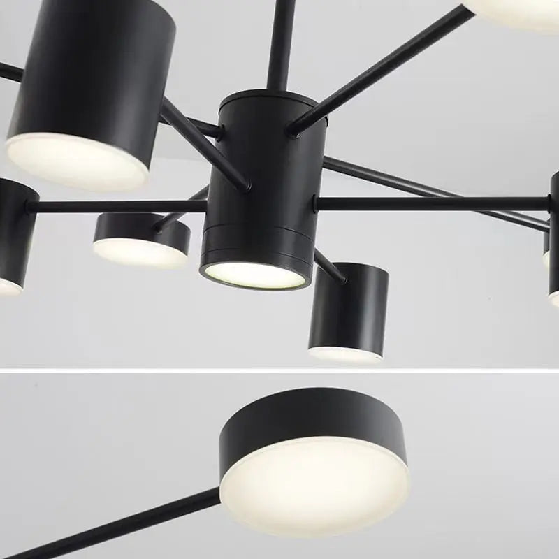 Afralia™ Modern LED Ceiling Chandelier for Living Room Home Decor