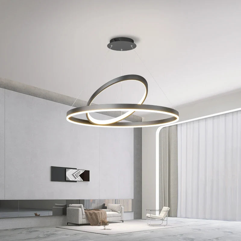 Afralia™ Irregular Ceiling Chandelier for Living Room Bedroom Study Room