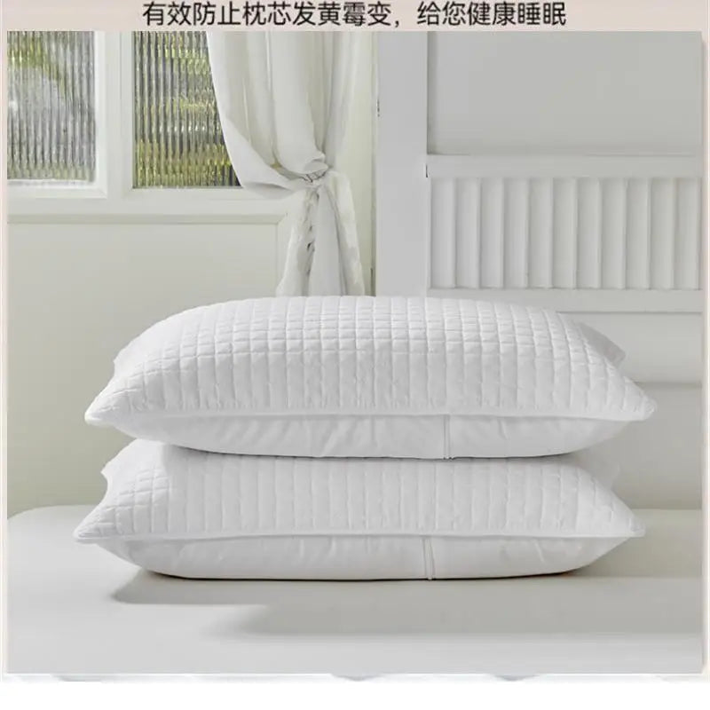 Afralia™ Cotton Pillowcase Shield for Sweat Protection and Breathable Comfort