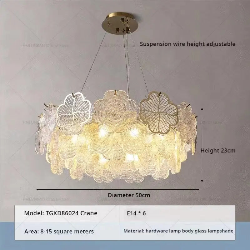 Afralia™ Crystal Chandelier: French Modern Light Luxury for Living Room, Dining Room, Bedroom