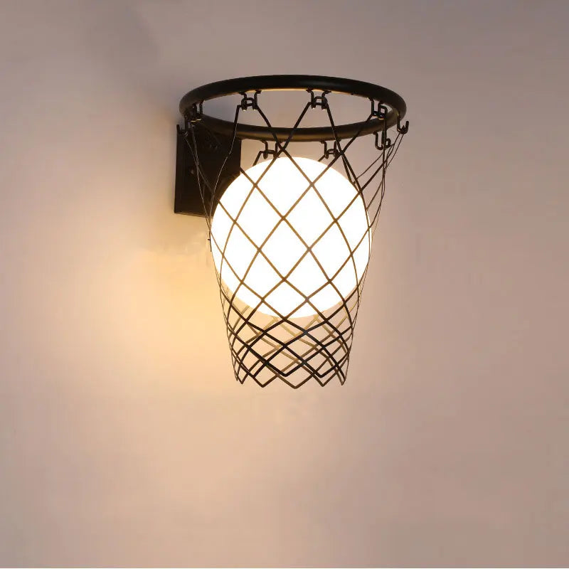 Afralia™ Basketball Wall Lamp: Nordic Creative, Personalized, Ideal for Various Rooms