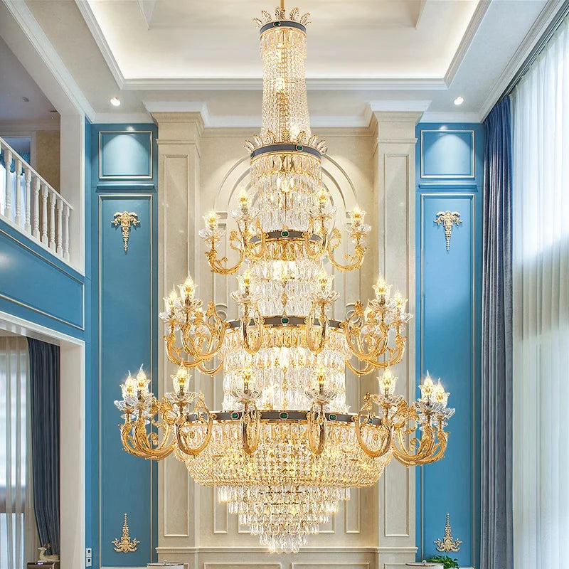 Afralia™ Crystal Dining Room Chandelier - Elegant Zinc Alloy Candle Lamp