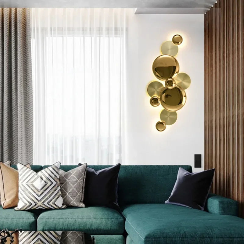 Afralia™ Nordic Luxury Wall Lamp: Modern LED Sconce for Living Room, Bedroom, Home Décor