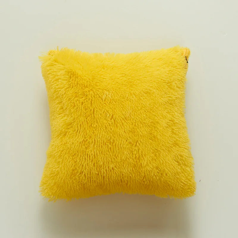 Afralia™ Sea Lion Velvet Body Pillow: Cozy Faux Fur Sofa Decor, 43x43cm Size