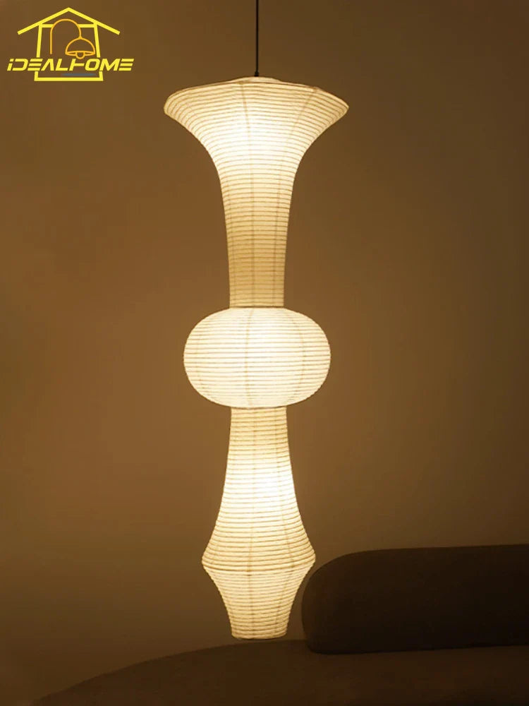 Afralia™ Noguchi Yong LED Pendant Lights: Modern Hanging Lamp for Living Room, Staircase, Loft