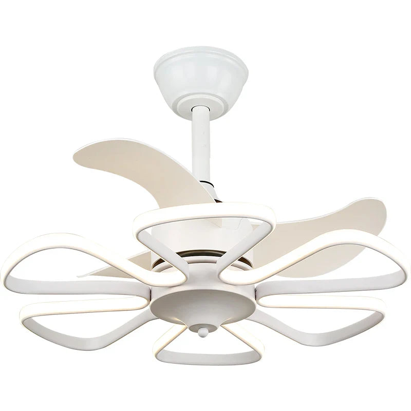 Afralia™ Nordic Modern Fan Light for Living Room & Bedroom
