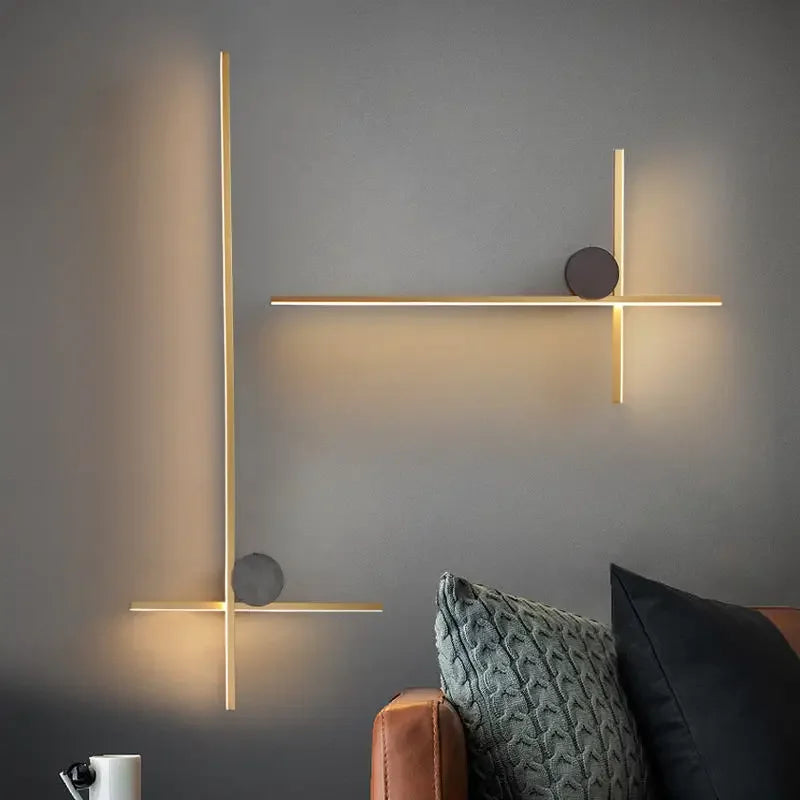 Afralia™ Modern LED Wall Light 900mm Soft Light Wall Lamp Indoor Lighting