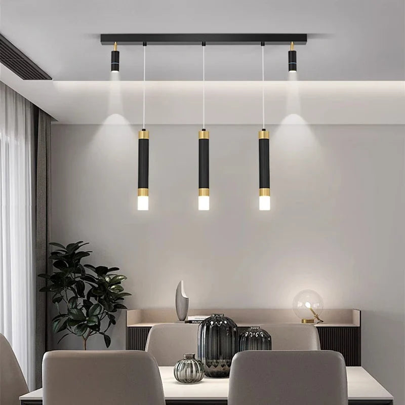 Afralia™ Modern LED Pendant Light Chandeliers for Living and Dining Room