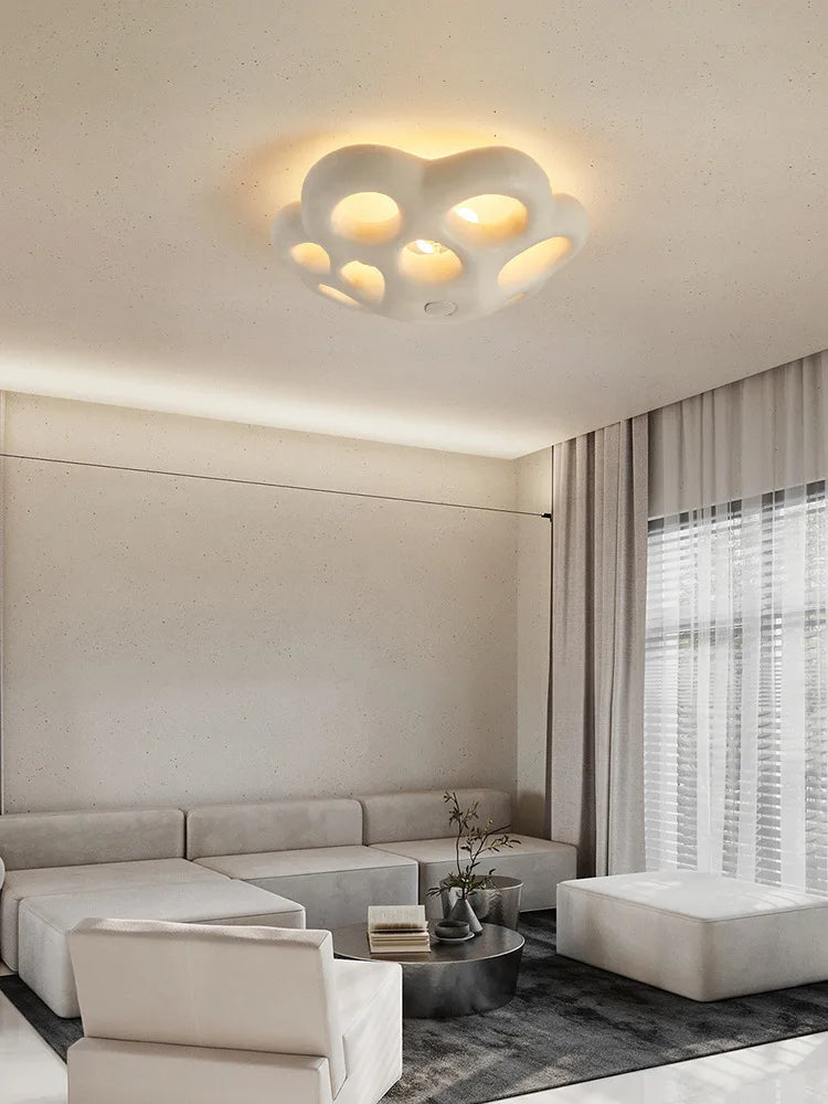 Afralia™ Nordic Petal Ceiling Light - Minimalist Master Bedroom Lighting