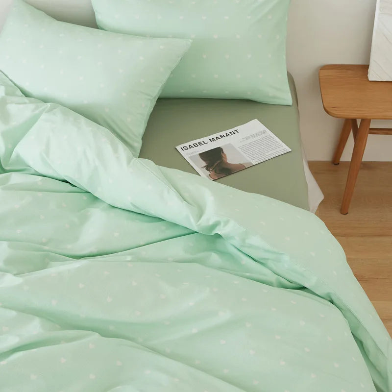 Afralia™ Soft Cotton Single Duvet Cover - Cozy Nordic Comforter, All Seasons