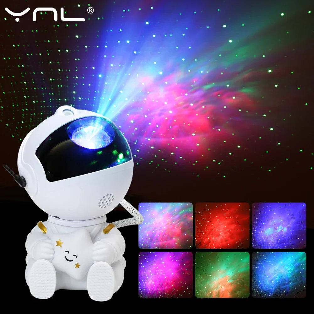 Afralia™ Galaxy Star Night Light LED Lamp Home Bedroom Children's Gift Decor