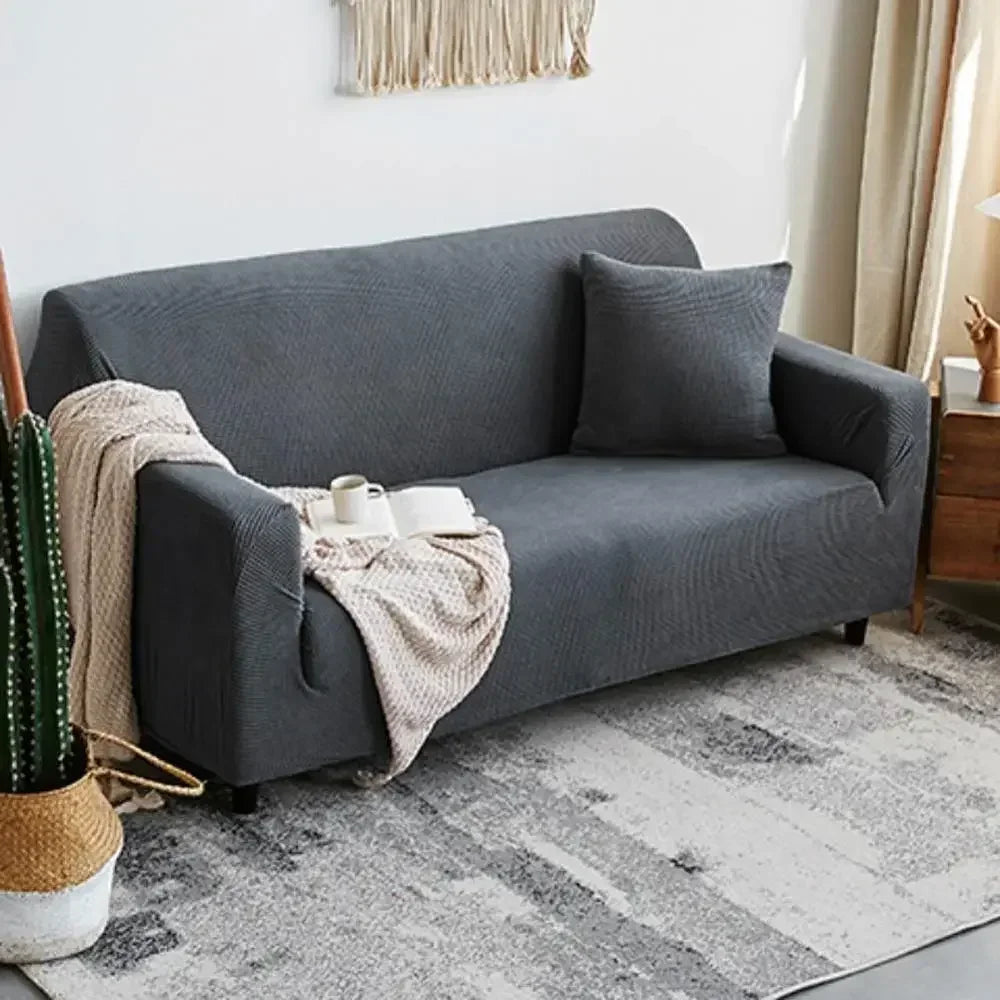 Afralia™ Cozy Fleece Sofa Slipcover in Multiple Sizes
