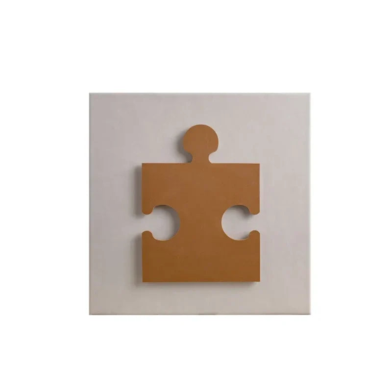 Afralia™ Gilded Fabric Hanging Painting Abstract Artwork Modern Relief Wall Picture