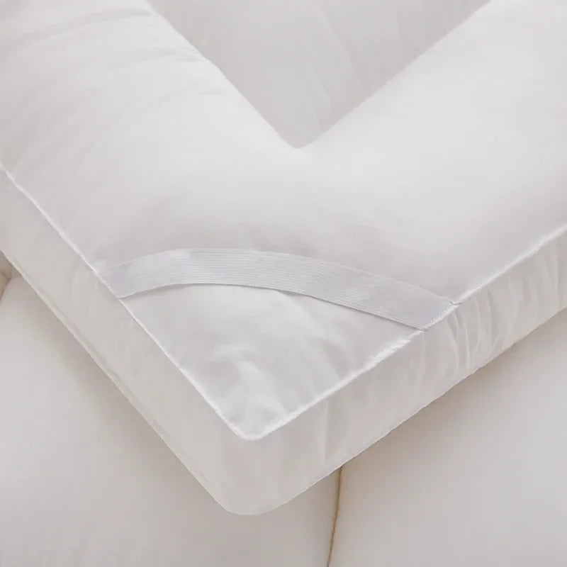 Afralia™ Soft Thicken Quilted Queen Mattress Topper for Year-Round Comfort