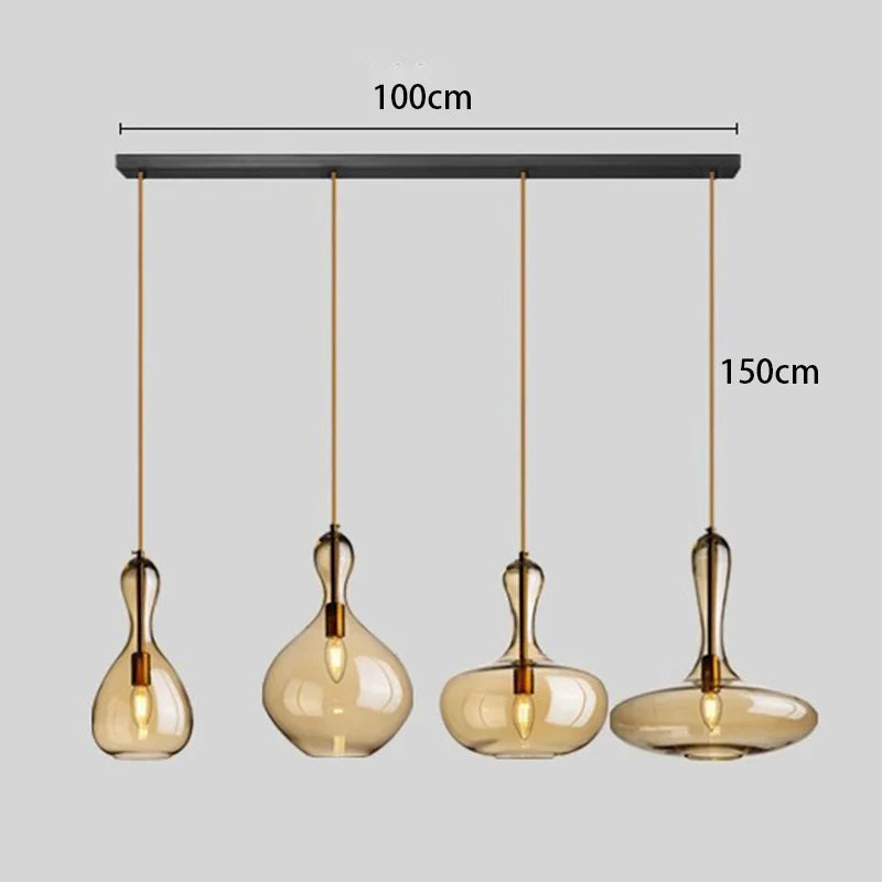 Afralia™ Modern LED Pendant Chandeliers for Living and Dining Rooms