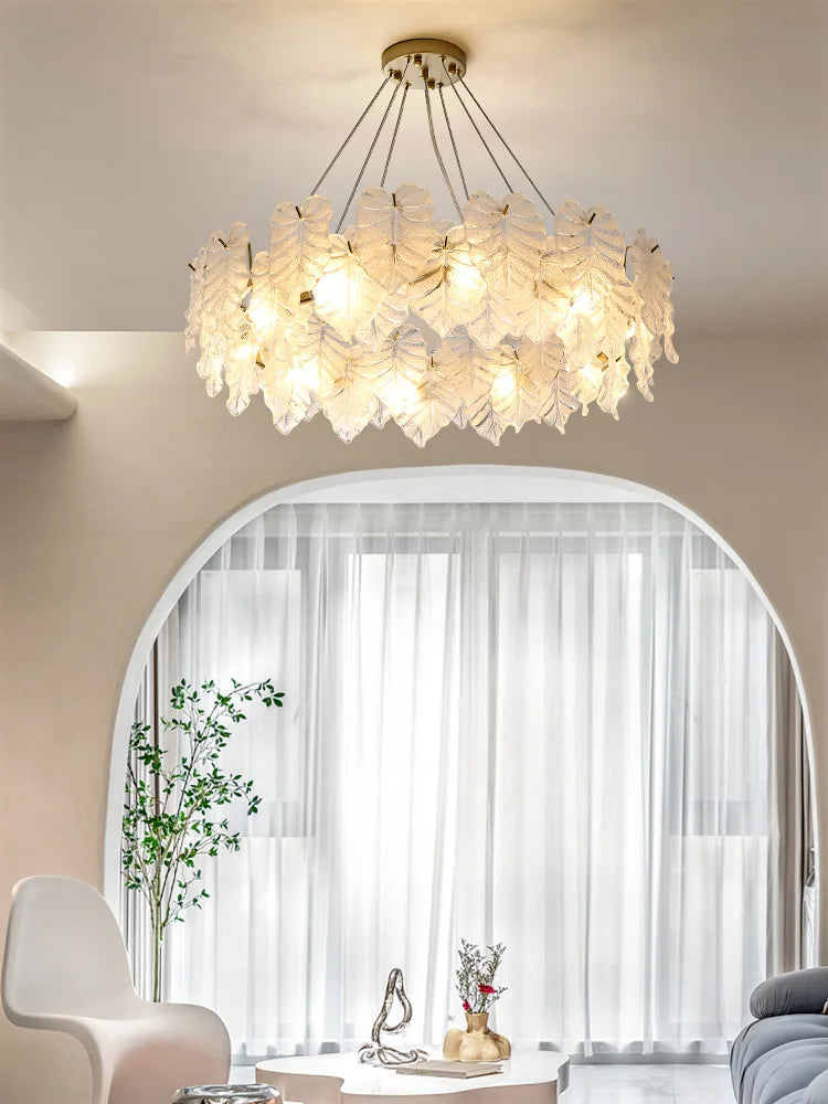 Afralia™ Crystal Chandelier: Elegant Light Luxury Lamp for Living Room, Bedroom, Dining Room & Study