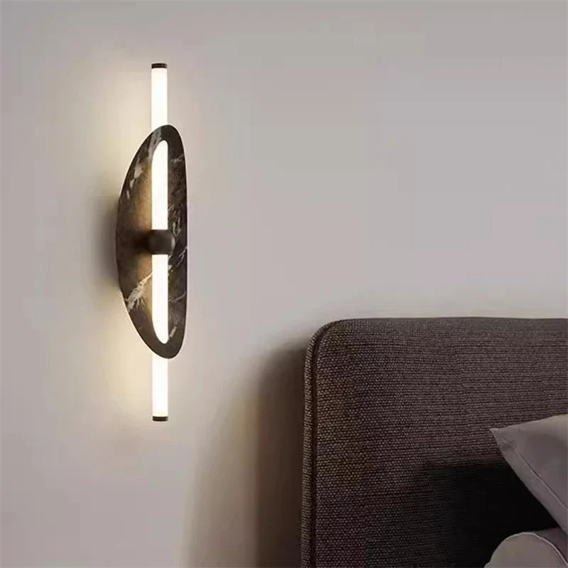 Afralia™ Time Travel Luxury Wall Lamp: Bedroom Living Room Background Light