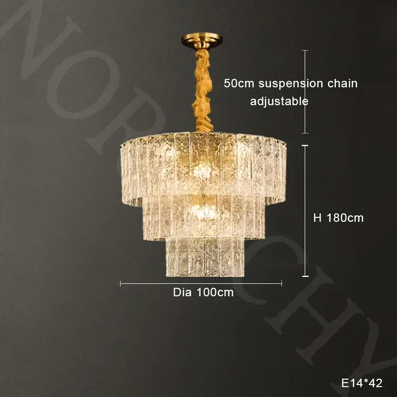 Afralia™ Modern Glass Pendant Light | Luxurious Home Decor & LED Lighting Fixture