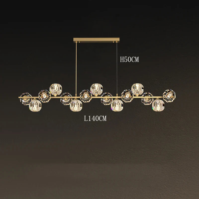 Afralia™ Nordic Dining Room Pendant Ceiling Chandelier for Indoor Living Room Lighting