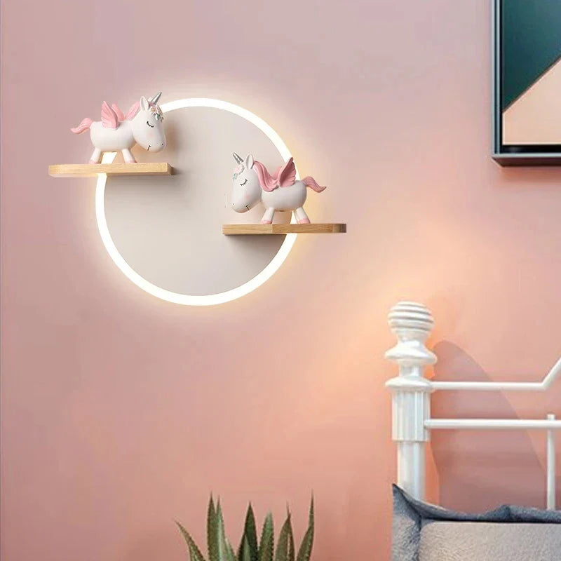 Afralia™ LED Wall Lamp: Modern Nordic Design for Children's Room, Aisle, Bedroom, Living Room