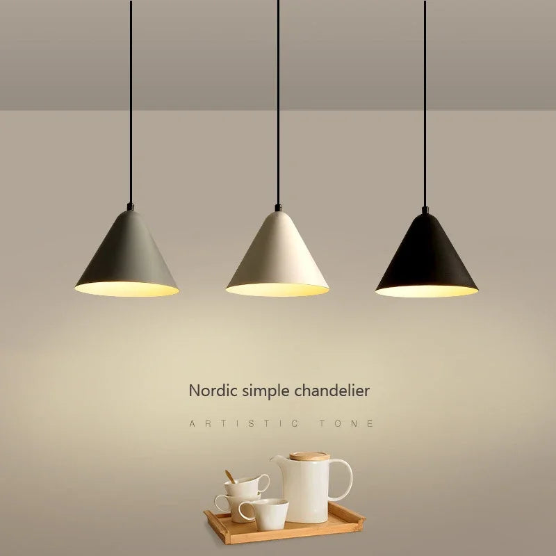 Afralia™ Modern LED 3-Head Pendant Light for Dining Room Decor