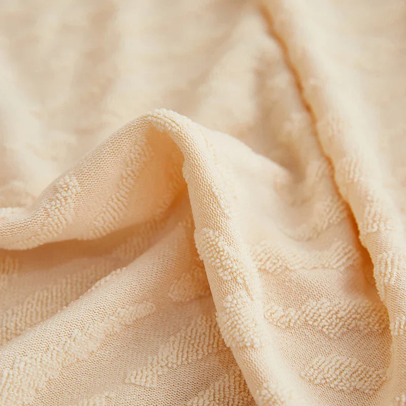 Afralia™ Jacquard L Sofa Seat Cover Protector: Stretchable, Washable, Thick Slipcovers