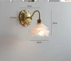 Afralia™ LED Wall Lamp 4W Beside Home Lighting with Knob Switch